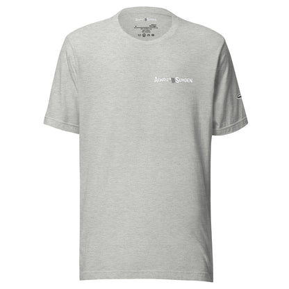 Alwayz Sumden classic logo with toilet paper roll gray t-shirt with a logo on the chest 