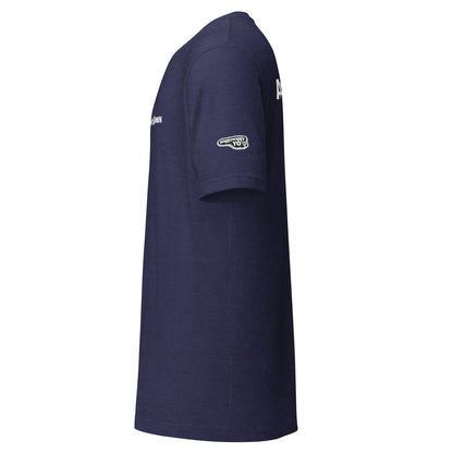 Alwayz Sumden classic logo navy  t-shirt with a logo on the chest 