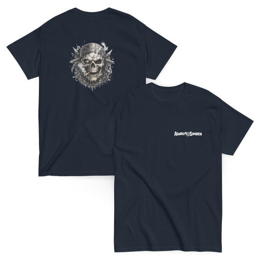 Classic Alwayz Sumden Skull T-Shirt Dark
